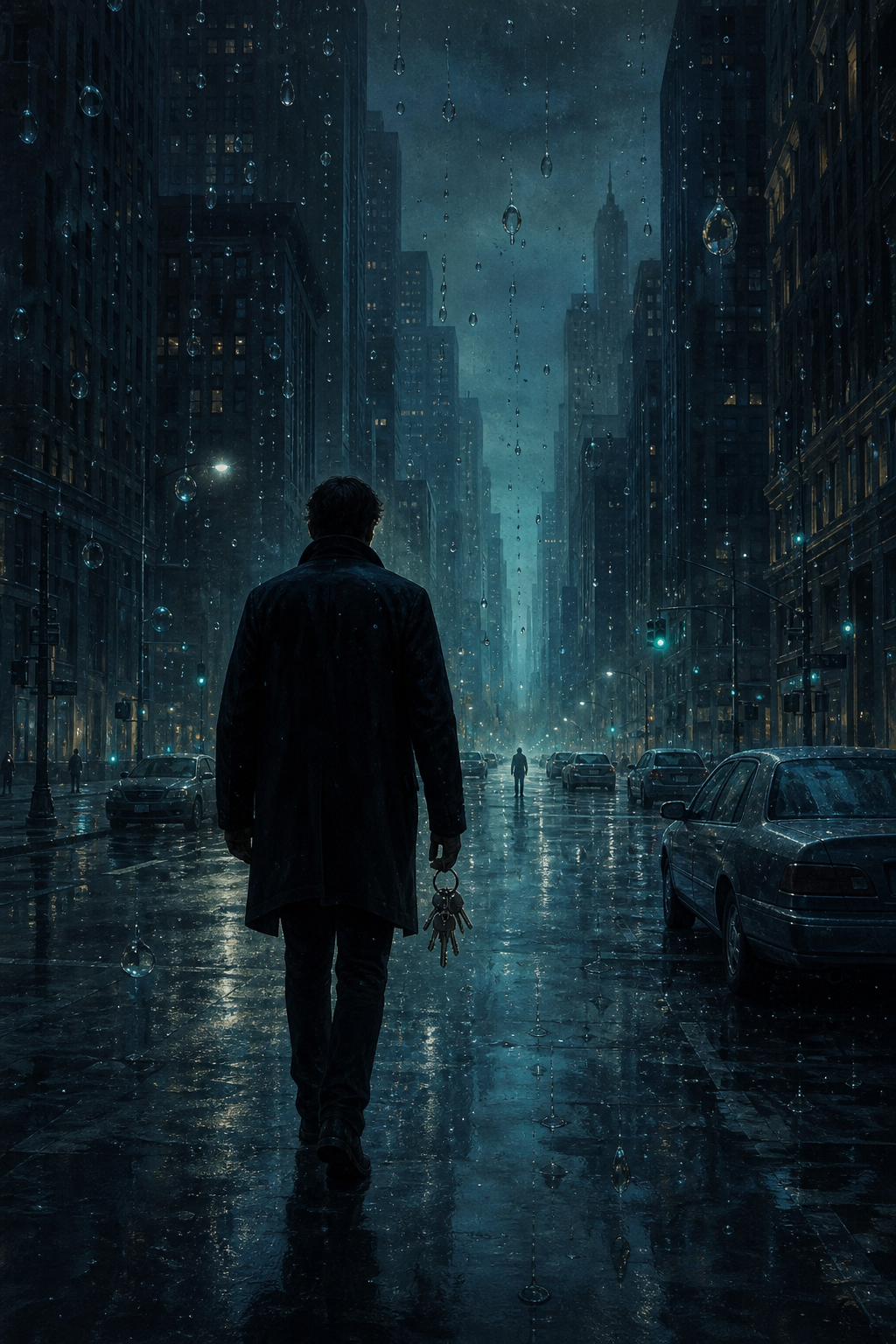 Atmospheric cover artwork for The Last Person Awake