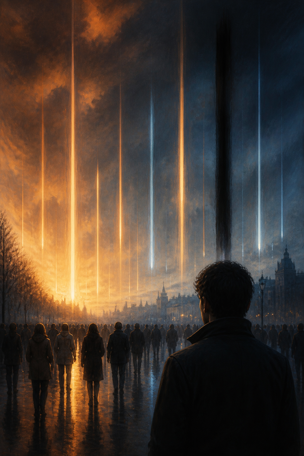 Atmospheric cover artwork for The Last Second