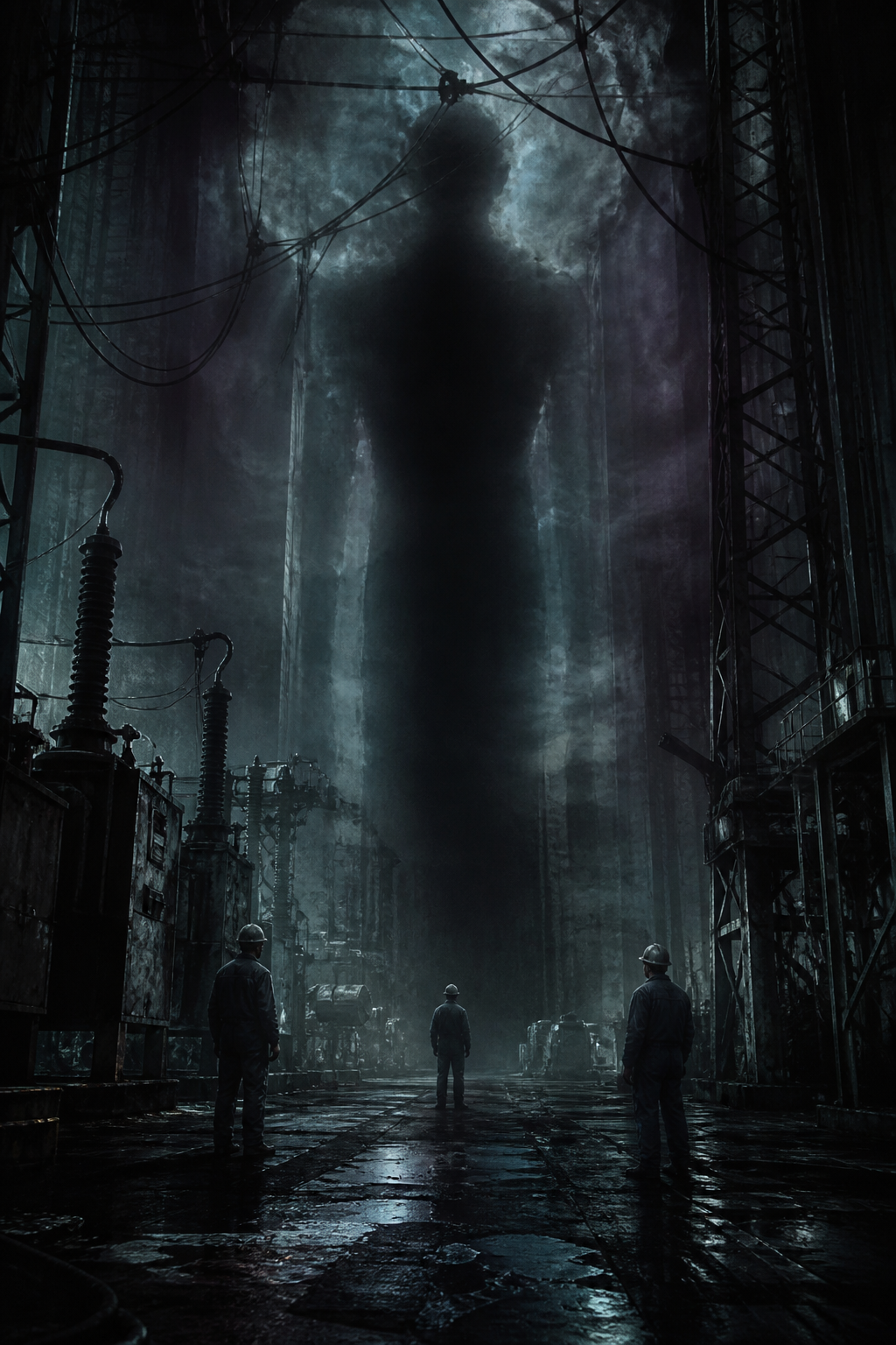 Atmospheric cover artwork for The Thing We Described